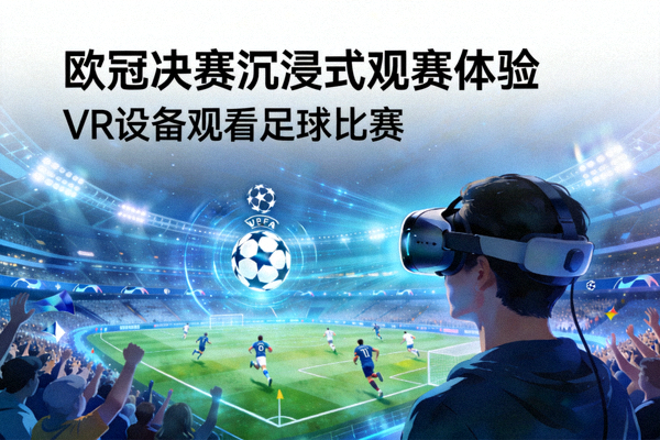 欧冠决赛沉浸式观赛体验案例 - 虚拟现实设备观看足球比赛